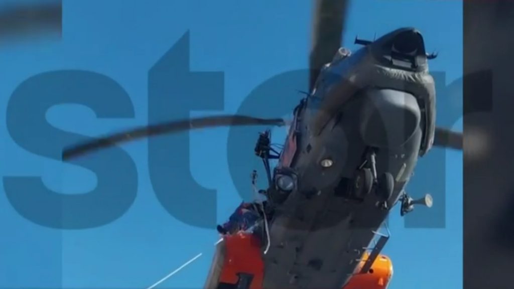 Αγρίνιο: Η στιγμή που οι διασώστες απεγκλωβίζουν τον 56χρονο ορειβάτη – Βίντεο που κόβει την ανάσα