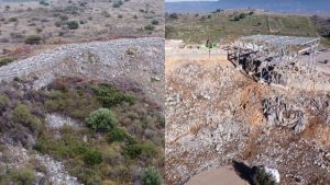 ΥΠΠΟ: Αποκαταστάθηκαν η Νότια Πύλη και τμήμα του κυκλώπειου τείχους στην ακρόπολη του Γλα