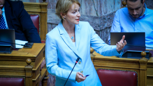 Σδούκου: «Δεν συμμετέχουμε στην «αρένα» της αντιπολίτευσης – Απαντάμε με έργο και μετριοπάθεια»