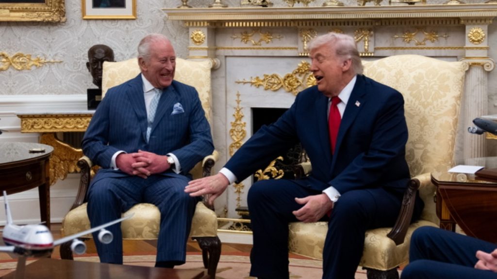 Τραμπ: Εξήρε τη φιλία με το Ηνωμένο Βασίλειο ενώπιον του βασιλιά Καρόλου