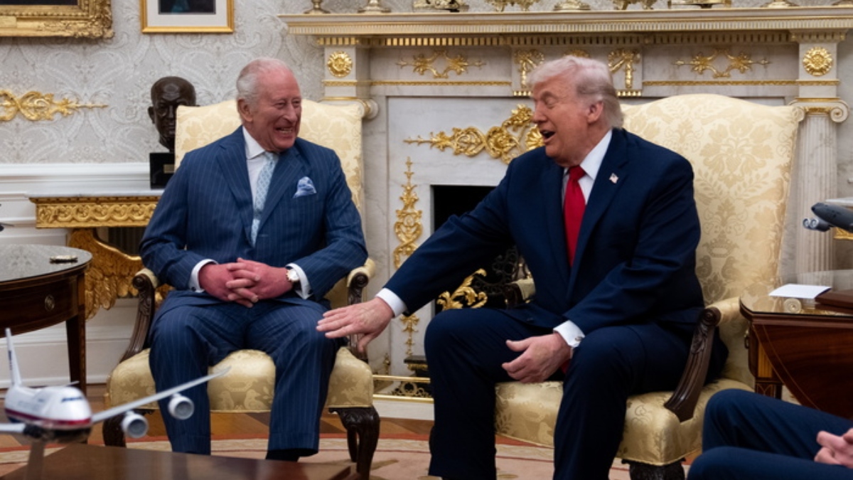 Τραμπ: Εξήρε τη φιλία με το Ηνωμένο Βασίλειο ενώπιον του βασιλιά Καρόλου