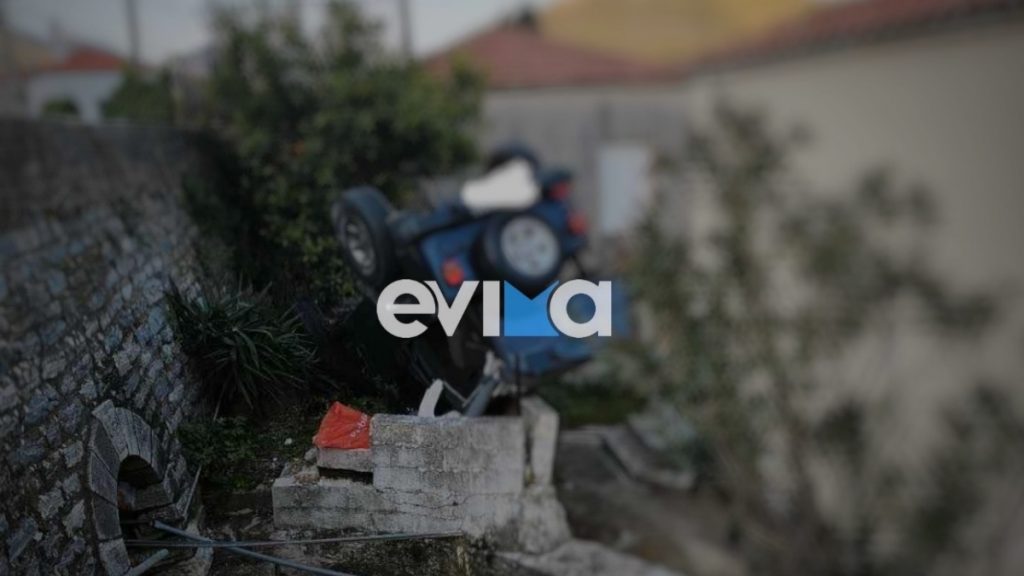 Εύβοια: Τζιπ τούμπαρε και κατέληξε δίπλα σε σπίτια – Στο νοσοκομείο ο οδηγός (Εικόνες)