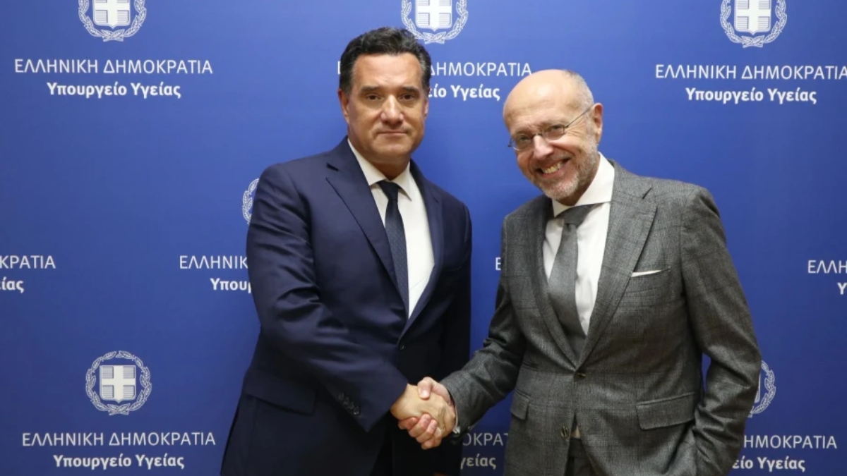 Άδωνις Γεωργιάδης: Συναντήθηκε με τον απερχόμενο Υφυπουργό Υγείας Δημήτρη Βαρτζόπουλο