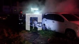 Ηράκλειο: Δύο άτομα “έπιασαν” οι κάμερες ασφαλείας για την φωτιά στην επιχείρηση ενοικιαζόμενων αυτοκινήτων