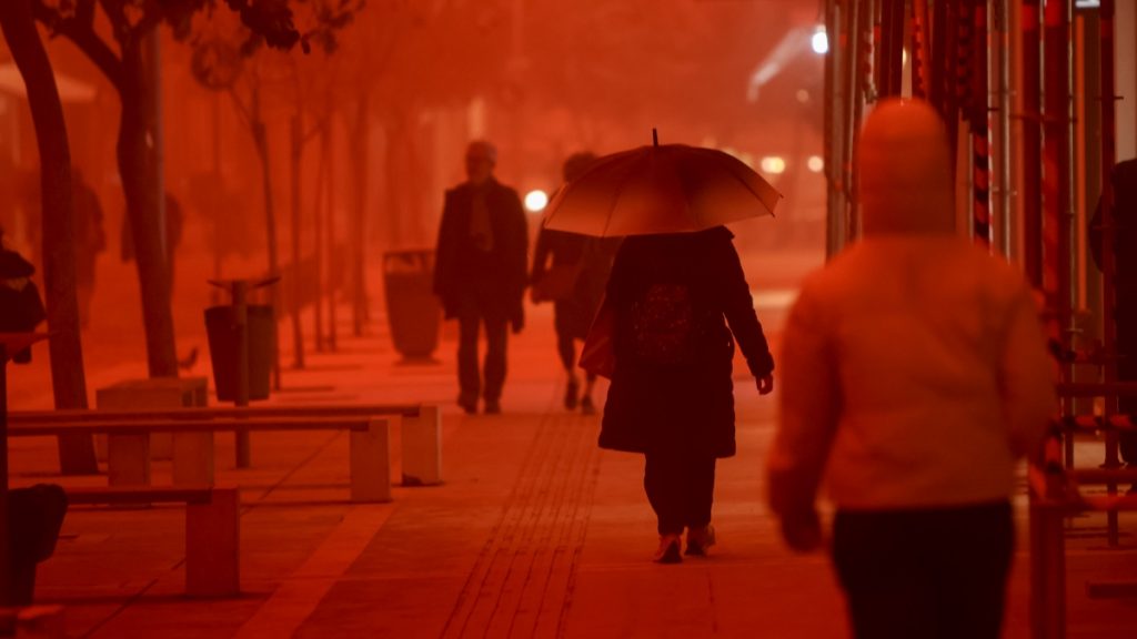 «Έπνιξε» την Κρήτη η αφρικανική σκόνη – Έφτασαν τα 3826 μg/m3 οι μέγιστες συγκεντρώσεις