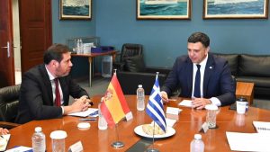 Κικίλιας: “Μαζί Ελλάδα και Ισπανία για την ανταγωνιστικότητα των μεσογειακών λιμένων της Ε.Ε”