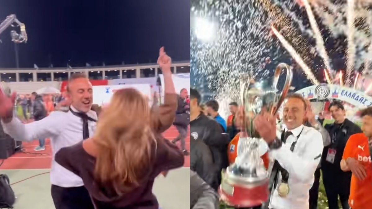 Η κόρη του Χρήστου Κόντη πανηγύρισε με την ψυχή της το κύπελλο του ΟΦΗ – «Μπαμπάκα μου, τόσο υπερήφανη για εσένα» (βίντεο)