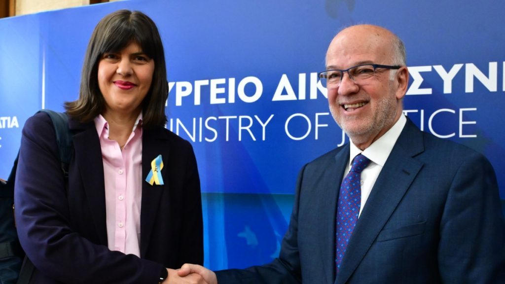 Τι ειπώθηκε στο ραντεβού Κοβέσι – Φλωρίδη – Κεντρικό θέμα η ανανέωση των Ελλήνων ευρωπαίων εισαγγελέων