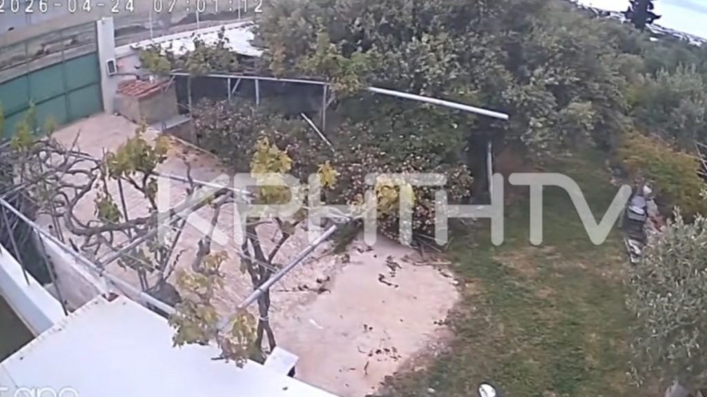 Η στιγμή που τα 5,7 Ρίχτερ χτυπούν το Λασίθι – “Τα καρότσια έτρεμαν και για περίπου 30-40 δευτερόλεπτα”