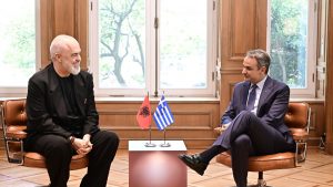 Μητσοτάκης προς Ράμα: «Έχουμε μία σημαντική ευκαιρία να λύσουμε εκκρεμή ζητήματα»