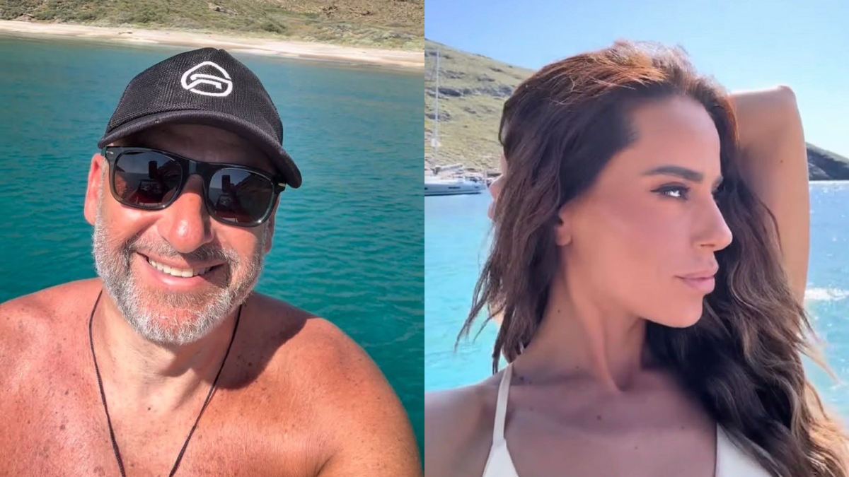 Γιώργος Λιάγκας – Μαρία Αντωνά: Ρομαντική απόδραση στην Κέα με το σκάφος του παρουσιαστή (pics)