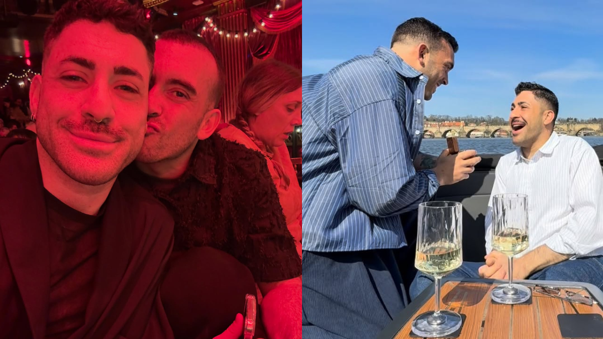 Ιάσονας Μανδηλάς: Έκανε πρόταση γάμου στον σύντροφό του, Ηρόδοτο – Το ρομαντικό βίντεο στην Πράγα (vid)