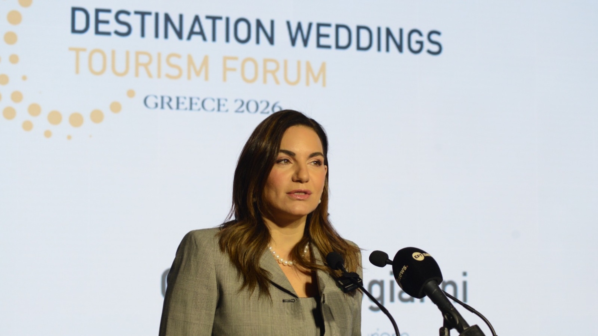 Κεφαλογιάννη: «Η προώθηση του γαμήλιου τουρισμού στο επίκεντρο της στρατηγικής του υπουργείου»