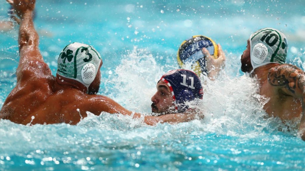 Παναθηναϊκός – Ολυμπιακός 10-14: Έβαψε «ερυθρόλευκο» και αυτό το ντέρμπι στο πόλο ανδρών