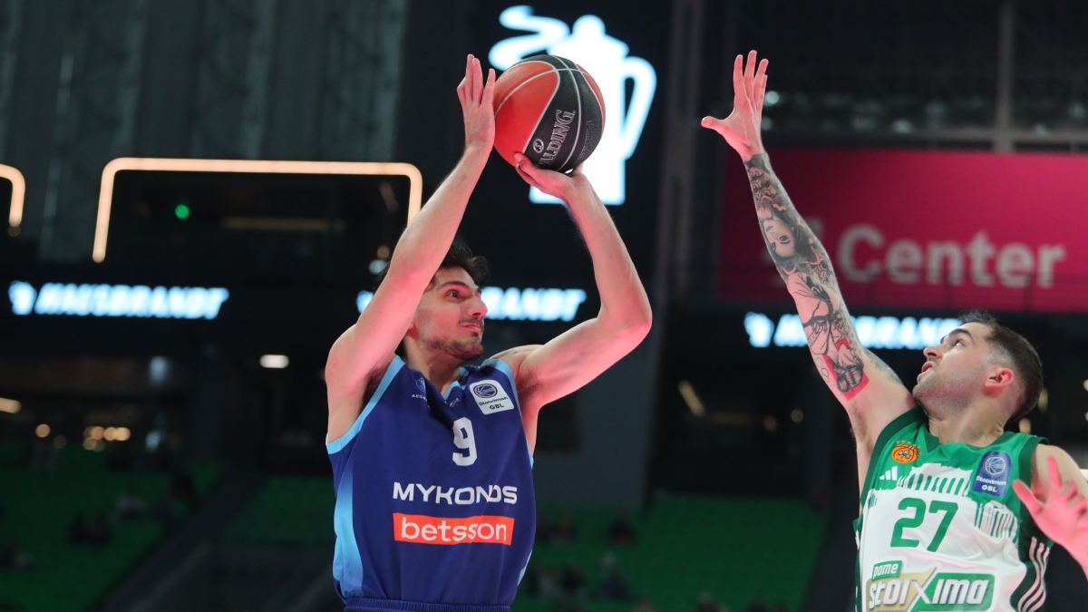 Παναθηναϊκός – Μύκονος Betsson 97-76: Άνετη νίκη για τους «πράσινους»