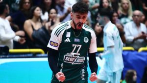 Παναθηναϊκός – ΠΑΟΚ 3-1: Έκαναν το 1-0 στους τελικούς της Volley League ανδρών οι «πράσινοι»