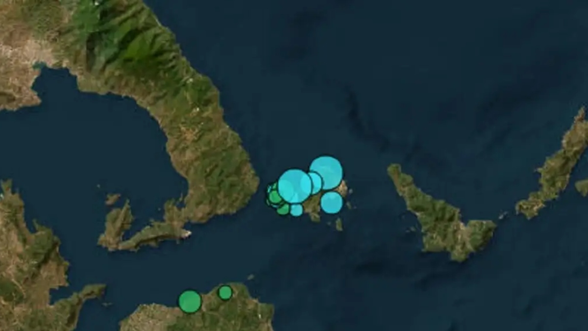Σκιάθος: Νέα σεισμική δόνηση μεγέθους 4,8 Ρίχτερ – Έγινε αισθητός στην Αθήνα