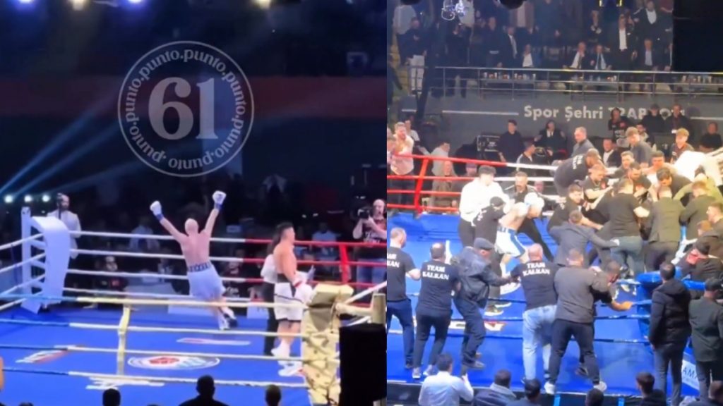Χαμός σε ρινγκ στην Τουρκία: Τούρκος πυγμάχος βγήκε νοκ άουτ από Ρώσο και ακολούθησε συμπλοκή (βίντεο)