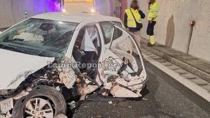 Φθιώτιδα: Τροχαίο σε τούνελ στην εθνική οδό Αθηνών – Λαμίας στο ύψος του Αγίου Κωνσταντίνου