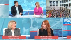 Βούλτεψη και Αναστασίου σε αδιανόητη ένταση στον αέρα της ΕΡΤ – «Ξαναμπείτε στην κοιλιά της μαμάς σας» (Βίντεο)