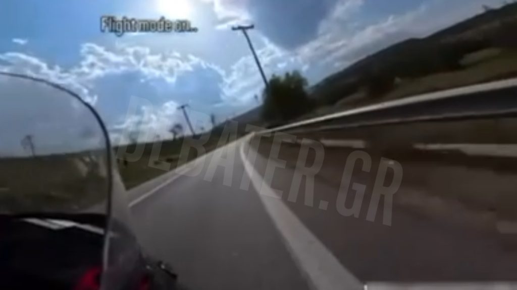 Μοτοσικλετιστής οδηγούσε με ταχύτητες άνω των 240 χλμ – Ταυτοποιήθηκε από βίντεο στα social media