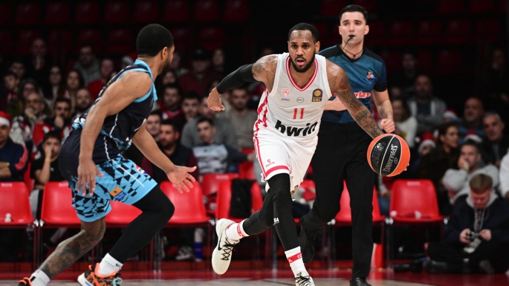 Ολυμπιακός – Κολοσσός Ρόδου: Σε ρυθμούς play-off της GBL πριν από το Final Four