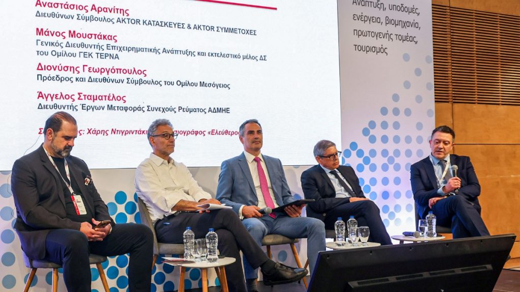 Αρανίτης (AKTOR): Η εικόνα της Κρήτης αλλάζει χάρη στα μεγάλα έργα υποδομών