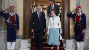 Στο Προεδρικό Μέγαρο η πριγκίπισσα Άννα του Ηνωμένου Βασιλείου – Τι συζήτησε με τον Τασούλα