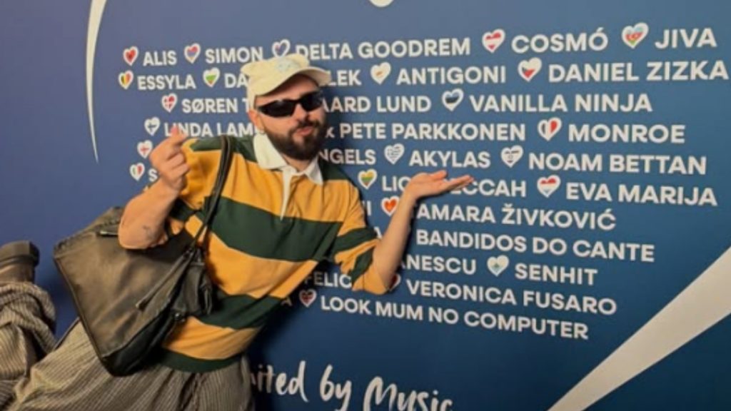 Akylas: Η πρώτη ανάρτησή του μετά την πρόβα για την Eurovision 2026 στη Βιέννη