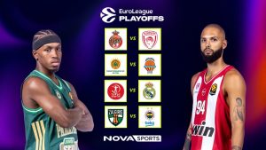 EuroLeague: Η πρόκριση στο Final Four της Αθήνας για τον Ολυμπιακό και τον Παναθηναϊκό AKTOR κρίνεται αυτή την εβδομάδα στο παρκέ του Novasports!
