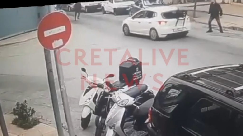 Ηράκλειο: Νέο βίντεο ντοκουμέντο με την δολοφονική επίθεση στον 57χρονο πορτιέρη – Πήγαν να τον εμβολίσουν με το αυτοκίνητο