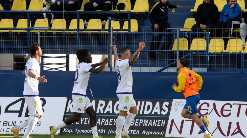 Παναιτωλικός – Κηφισιά 0-1: Με δράστη τον Πομπό πέρασε από το Αγρίνιο