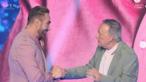 J2US: Ο on air διάλογος Μικρούτσικου – Κοκλώνη για την Κατερίνα Καινούργιου και οι ευχές για το μωρό της