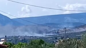Φωτιά στο Κορωπί – Μεγάλη κινητοποίηση δυνάμεων (Βίντεο)