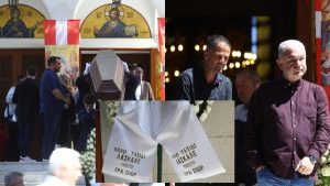 Ηρακλής Κοτζιάς: Θλίψη στην κηδεία του στην Πεύκη – Συγκινεί το στεφάνι της ΕΡΑ ΣΠΟΡ (pics)