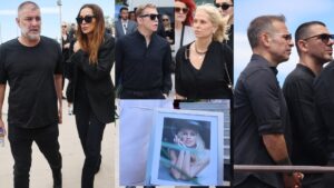 Πλήθος κόσμου στο τελευταίο «αντίο» στην Γωγώ Μαστροκώστα – Οι επώνυμοι που βρέθηκαν στην κηδεία της (pics)