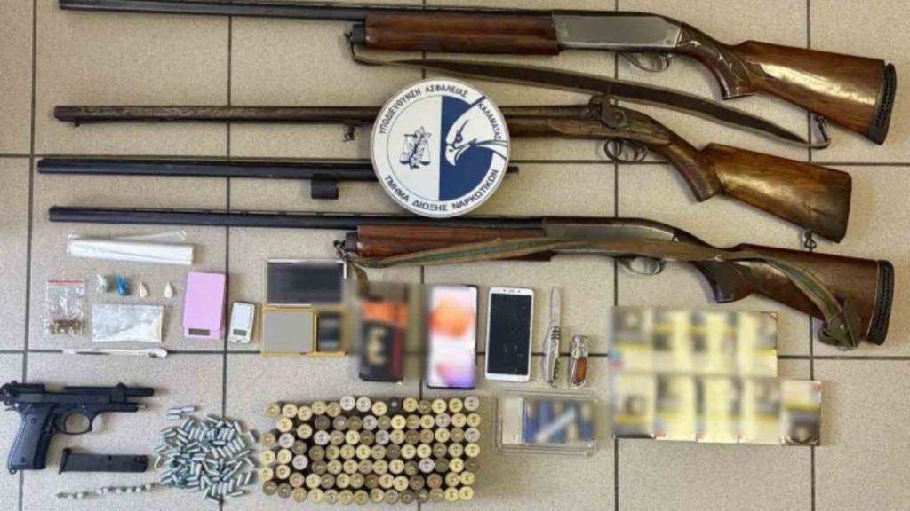 Μεσσηνία: Αδέρφια διακινούσαν κοκαΐνη σε Καλαμάτα και Μεσσήνη