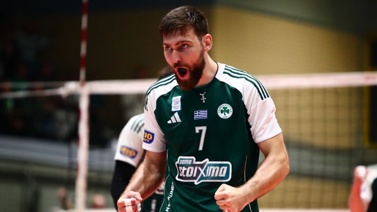 Παναθηναϊκός – ΠΑΟΚ 3-2: Μια ανάσα από τον τίτλο της Volley League οι «πράσινοι»