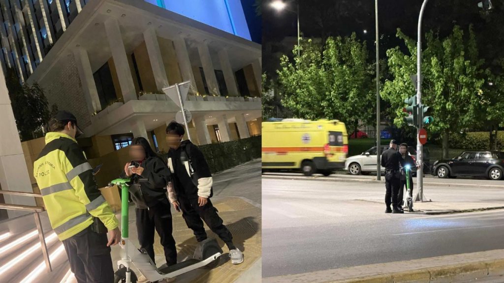 Συνελήφθη 23χρονος οδηγός ηλεκτρικού πατινιού που έτρεχε με ταχύτητα 72χλμ/ώρα στη Λεωφόρο Συγγρού (pics&vid)
