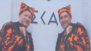 Άκης Παυλόπουλος και Δημήτρης Οικονόμου ντύθηκαν σαν τον Ακύλα ενόψει του τελικού της Eurovision (vid)