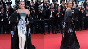 Σάρον Στόουν: Εντυπωσίασε στις Κάννες με την εμφάνισή της – Βγαλμένο από παραμύθι το φόρεμά της (pics)