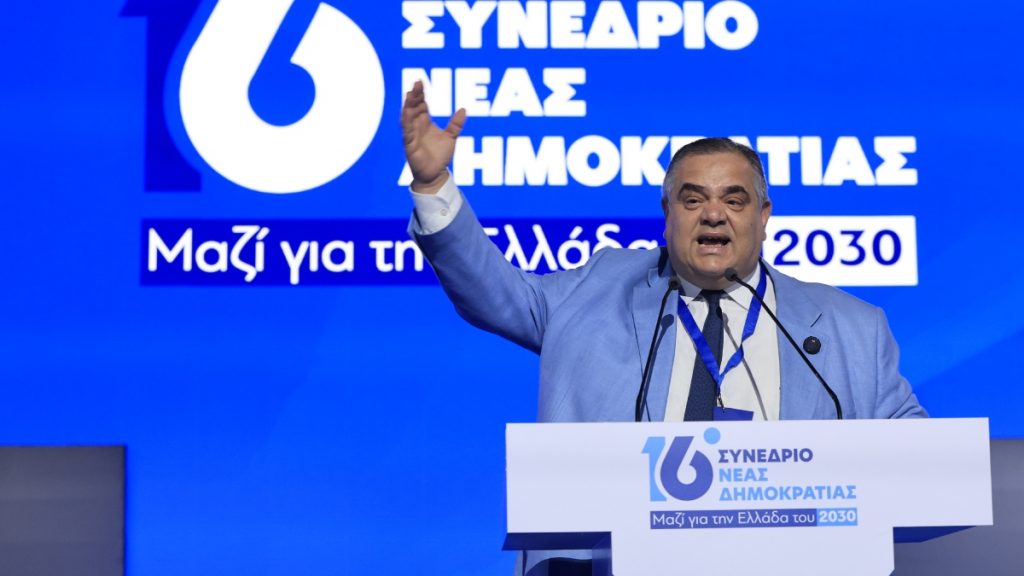 Σπανάκης στο 16ο Συνέδριο της ΝΔ: «Δεν υπάρχουν περιθώρια για πειράματα και πολιτική αστάθεια»