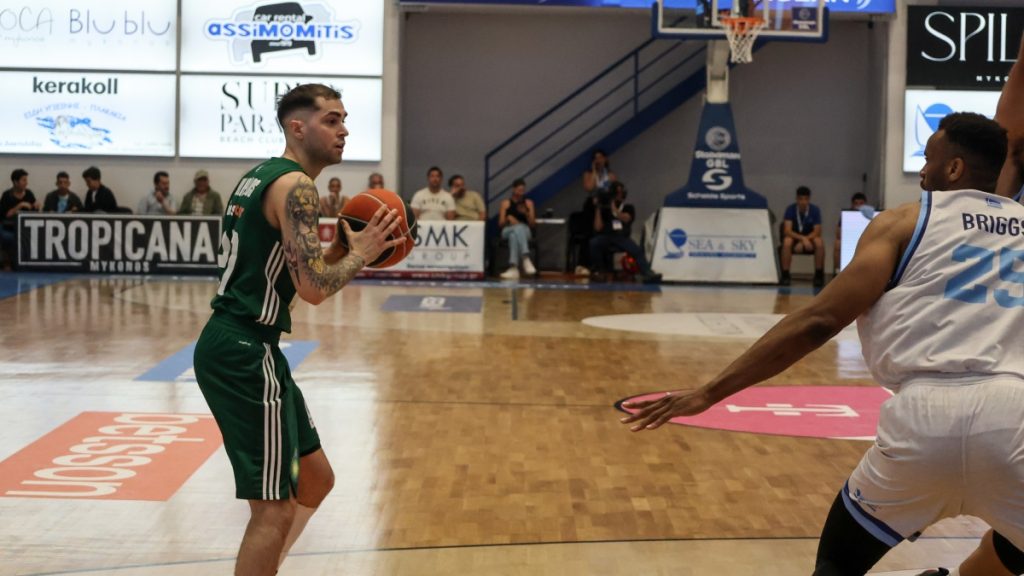 Μύκονος – Παναθηναϊκός 76-90: Με «περίπατο» έκανε το 2-0 και προκρίθηκε στα ημιτελικά της Basket League