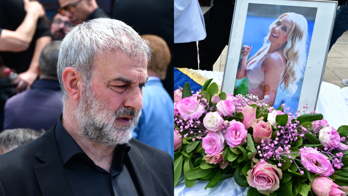 Γωγώ Μαστροκώστα: Ράγισε καρδιές ο επικήδειος του Τραϊανού Δέλλα – «Εσύ ήσουν ο άγγελος και όχι εγώ»