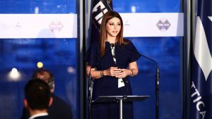Ζαχαράκη: «Το φάιναλ Final Four εμπνέει τη νέα γενιά και αναβαθμίζει τον ελληνικό αθλητισμό»