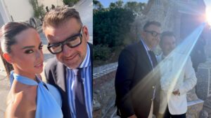 Έγινε κουμπάρος ο Γιώργος Λιάγκας – Οι selfies που ανέβασε η Μαρία Αντωνά στο πλάι του