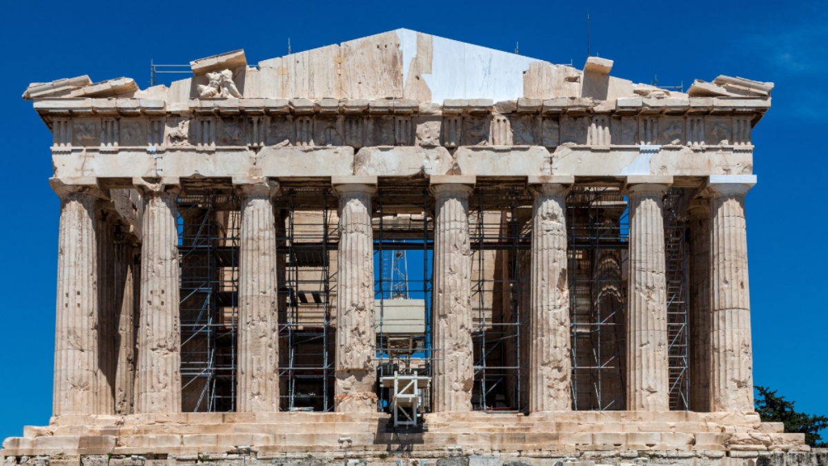 Παρθενώνας δυτικό αέτωμα