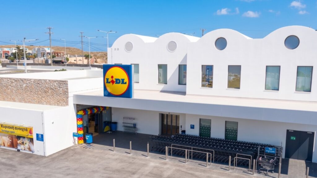 Στρατηγική επένδυση 14,8 εκατ. ευρώ από τη Lidl Ελλάς για το νέο της κατάστημα στη Σαντορίνη