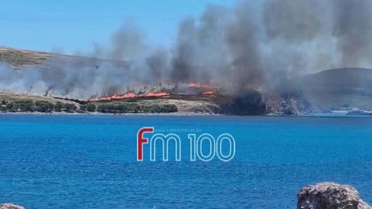 Φωτιά στη Λήμνο – Μεγάλη κινητοποίηση της Πυροσβεστικής