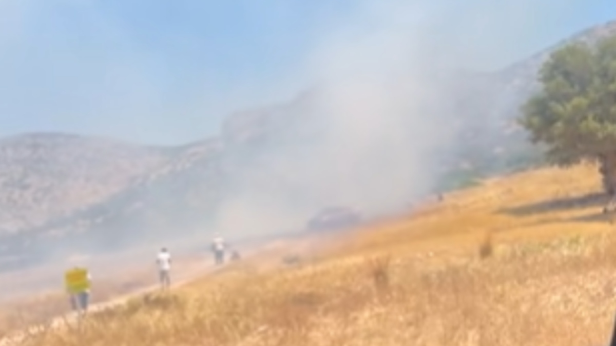 Υπό έλεγχο η φωτιά στον Χάρακα Κερατέας (βίντεο)